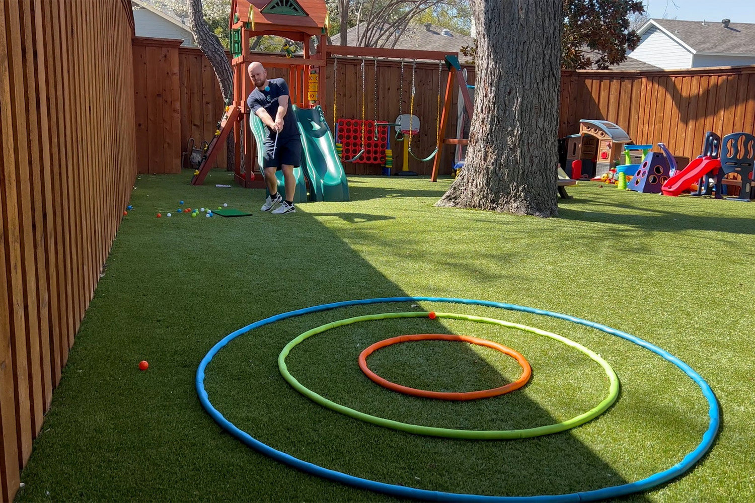 How To Practice Golf in the Backyard: Three Fun Games